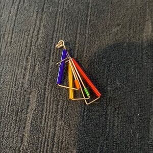 Colorful Geometric Pendant